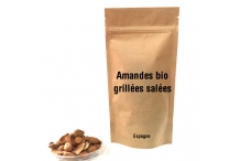 Amandes grillées salées Espagne bio