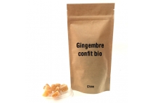 Gingembre confit Chine bio