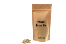 Poivre blanc en grains Cambodge bio