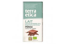 Chocolat au lait 47% Pérou 100g bio